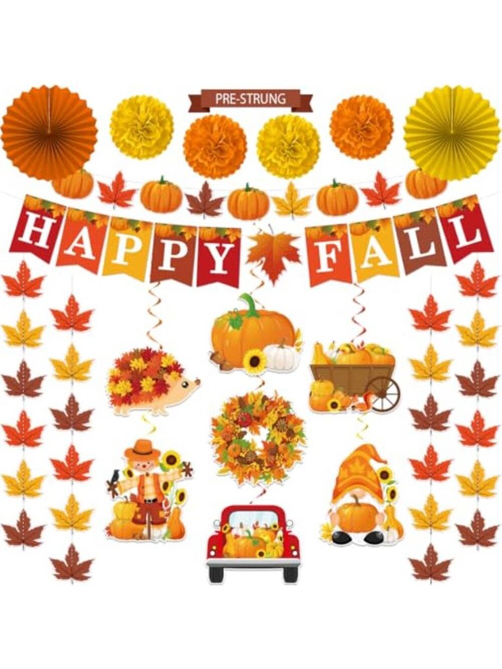 Fall Decorations All-Inclusive Fall Party Decorations Set